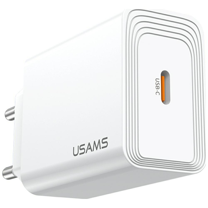 Ładowarka sieciowa USAMS T69 20W USB-C   biały