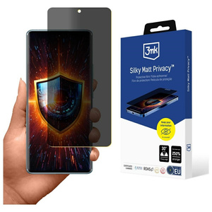 Folia prywatyzująca 3MK Silky Matt  Privacy do Redmi Note 14 Pro 4G