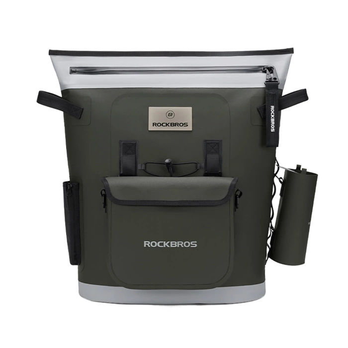 Plecak termiczny Rockbros z izolacją 18l  ergonomiczny - zielony