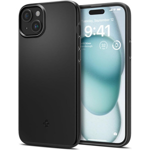 Etui Spigen Thin Fit iPhone 15 Black Case