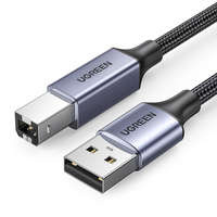 Ugreen kabel USB Typ B do drukarki (męski) - USB 2.0 (męski) 480 Mbps 5 m czarny (US369 90560)