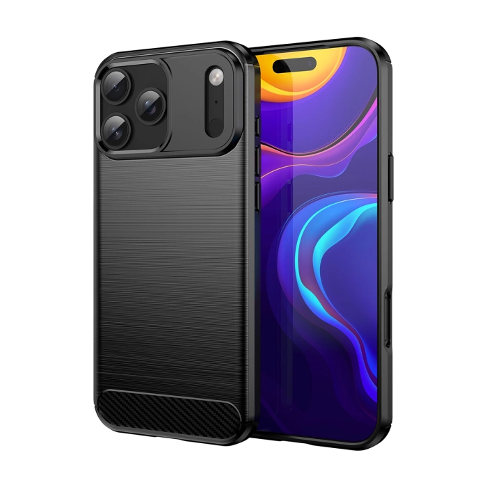 Etui Carbon Case iPhone 17 Pro Max Czarne