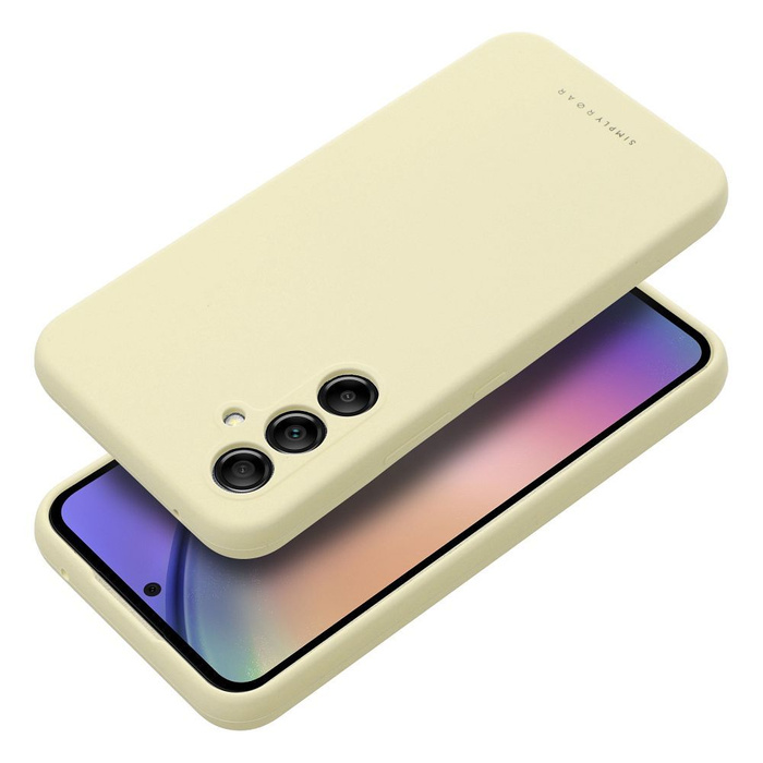 Futerał Roar Cloud-Skin - do Samsung Galaxy A54 5G Jasnożółty