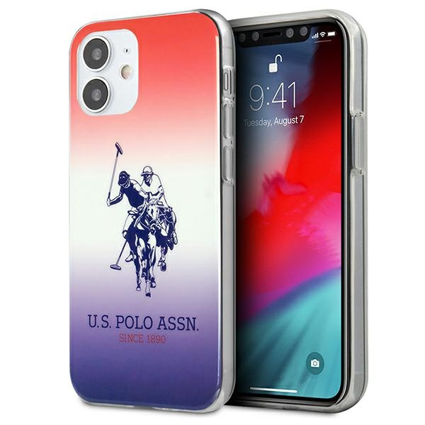 Etui US POLO Apple iPhone 12 Mini Gradient Collection USHCP12SPCDGBR Wielokolorowy Case