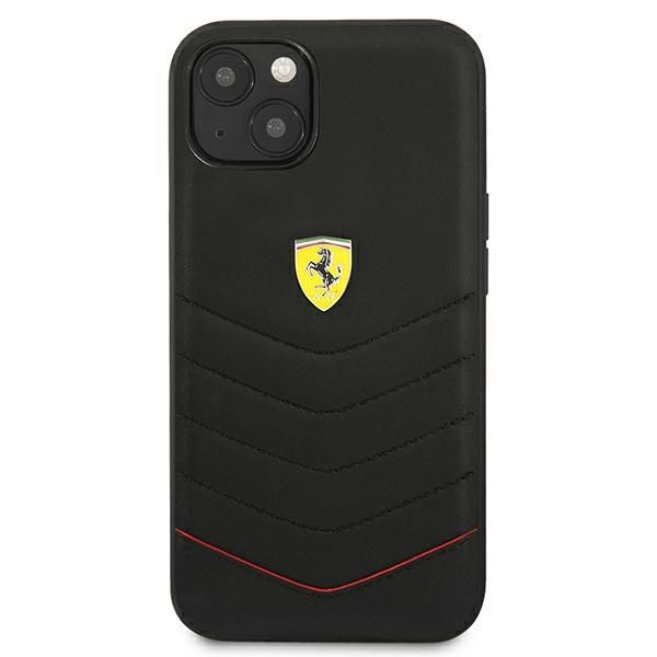 Etui FERRARI Apple iPhone 13 Mini Off Track Quilted Czarny Hardcase