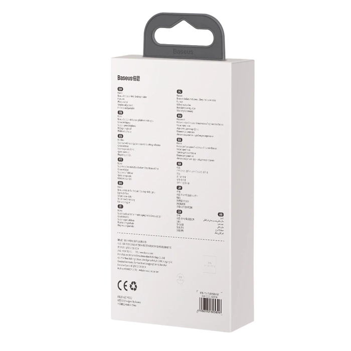 [PO ZWROCIE] Baseus składany biurkowy stojak uchwyt na tablet grafitowy (LUKP000013)