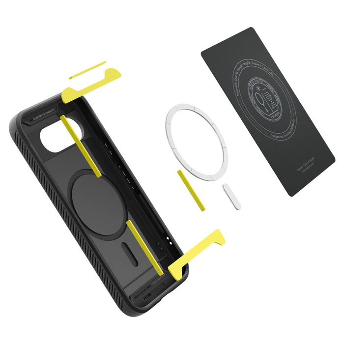 ETUI SPIGEN GOOGLE PIXEL 9A RUGGED ARMOR MAG MAGSAFE MATOWE CZARNE