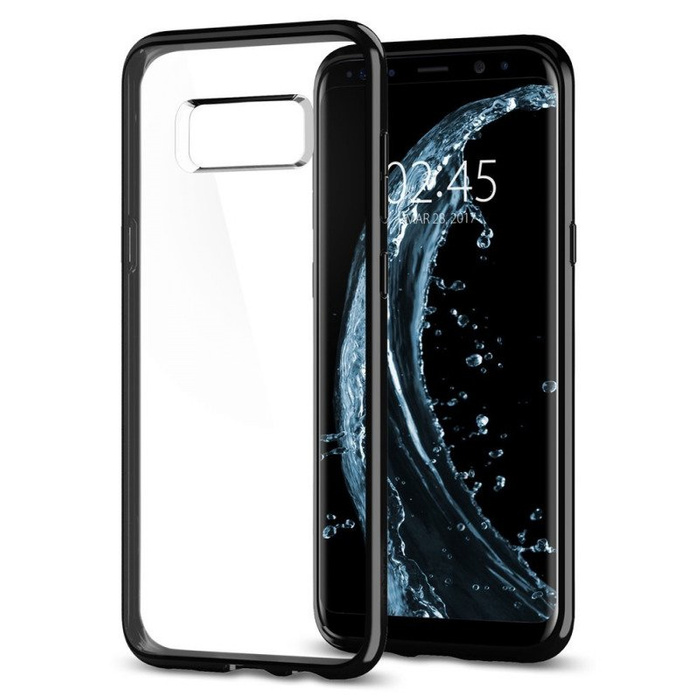 Etui Spigen Galaxy S8 Plus Ultra Hybrid Jet Black Case Samsung