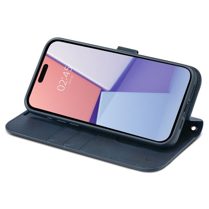 Etui Spigen Wallet ”s” Pro Iphone 15 Pro Navy