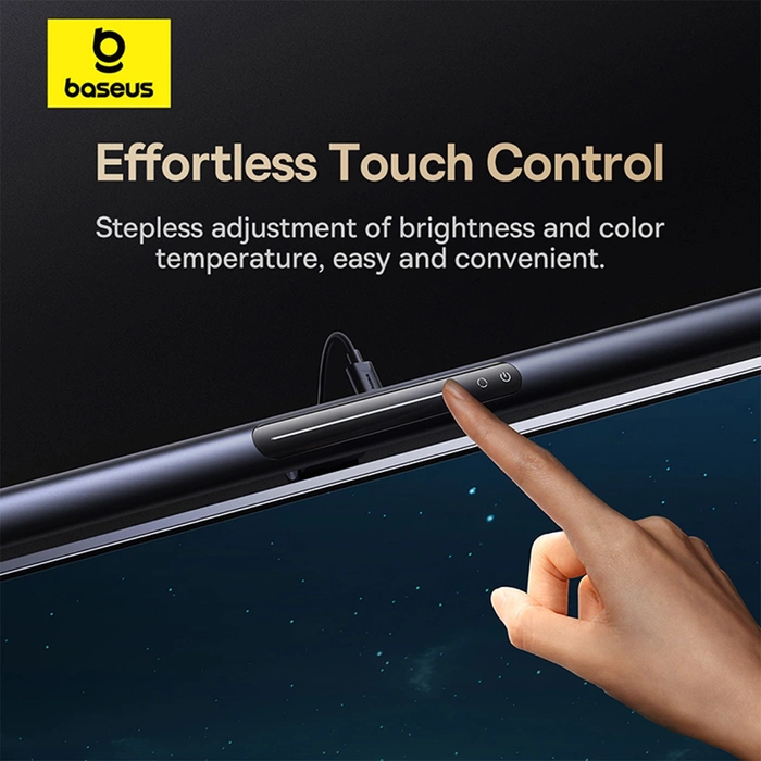 Lampa Baseus i-Wok 3 na monitor (czarna)