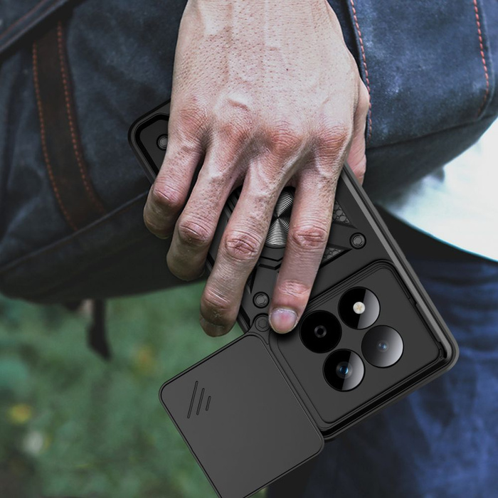 TECH-PROTECT CAMSHIELD PRO XIAOMI POCO M8 PRO / REDMI NOTE 15 PRO+ PLUS 5G MATTE BLACK