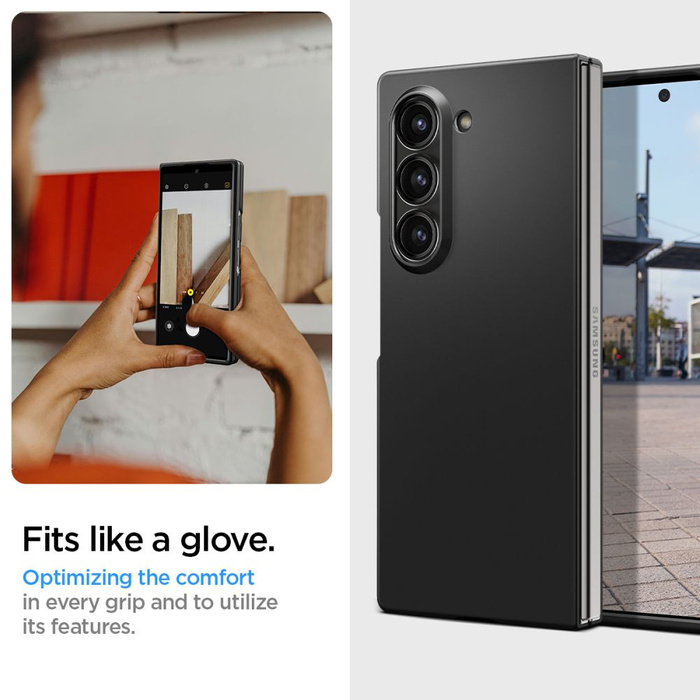 ETUI SPIGEN AIRSKIN SAMSUNG GALAXY Z FOLD 6 BLACK