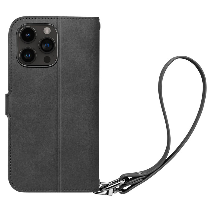 Etui Spigen Wallet ”s” Pro iPhone 15 Pro Max Black Case
