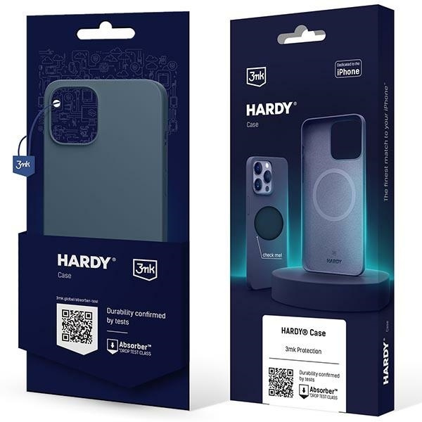 Etui 3MK Hardy Case iPhone 13 6,1" niebieski/blue MagSafe