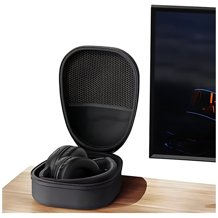 USAMS Etui na słuchawki nauszne czarny/black ZB292SNB01 (US-ZB292)