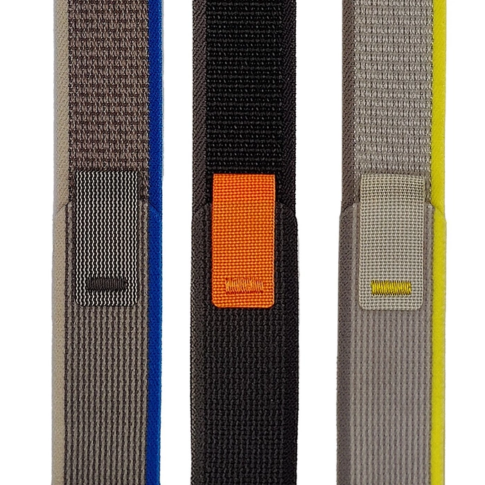 Pasek z rzepem Trail do Apple Watch 42 / 44 / 45 / 49mm - czarny