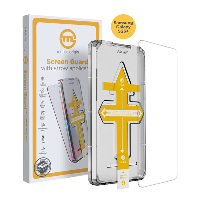 Szkło Hartowane Mobile Origin Screen Guard arrow applicator - Samsung Galaxy S23+