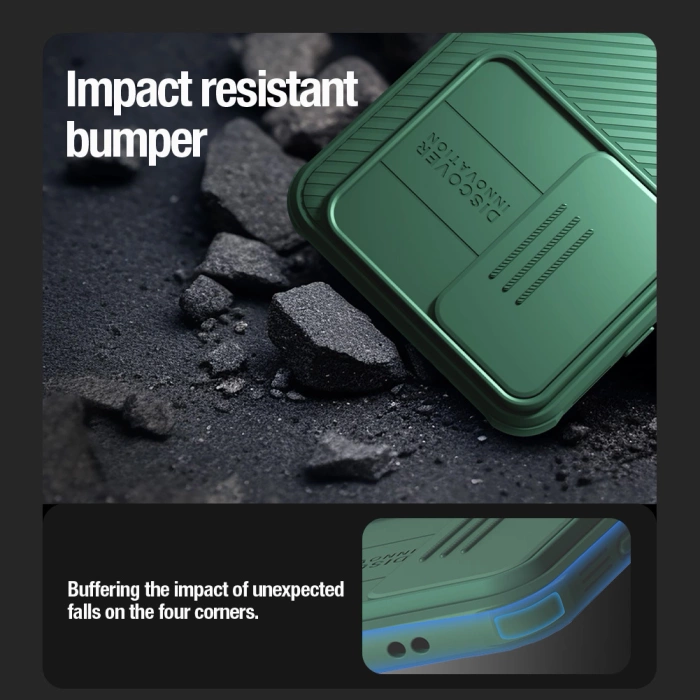 NILLKIN CAMSHIELD PRO SAMSUNG S24+ BLUE / NIEBIESKI