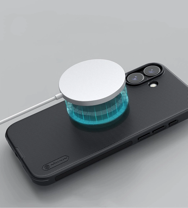 NILLKIN super frosted shield PRO MAGNETIC IPHONE 16 (6,1) BLACK / CZARNY