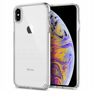 Spigen iPhone XS MAX Etui Ultra Hybrid Clear Przezroczyste Case Apple