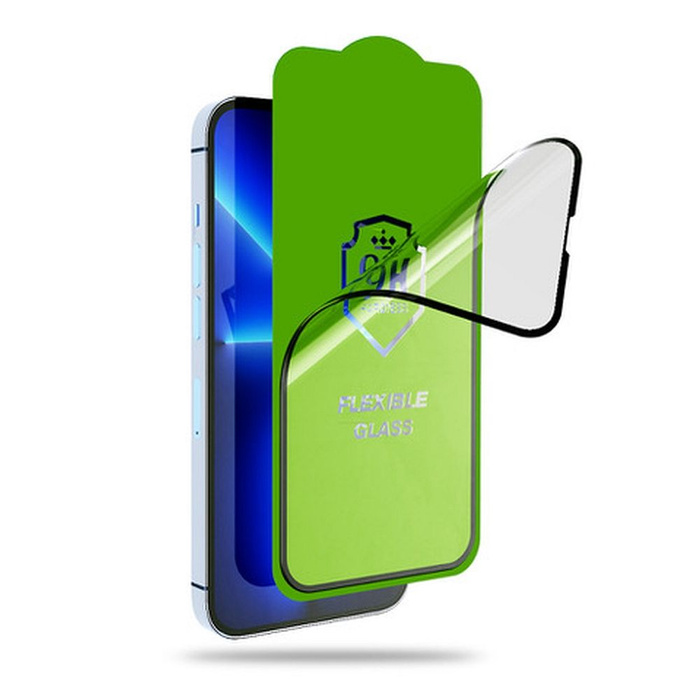 Szkło hybrydowe Bestsuit Flexible 5D Full Glue do Samsung Galaxy S25 Edge czarny