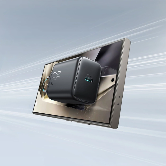 Ładowarka Joyroom JR-TCF23 sieciowa USB-C 25W SFC / PPS / PD - czarna