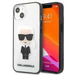 Etui KARL LAGERFELD Apple iPhone 13 Mini Ikonik Karl Bezbarwny Case