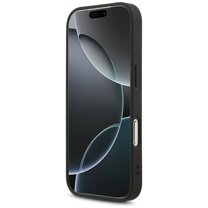 Etui Guess Fixed Glitter Big 4G do       iPhone 17 Pro czarny