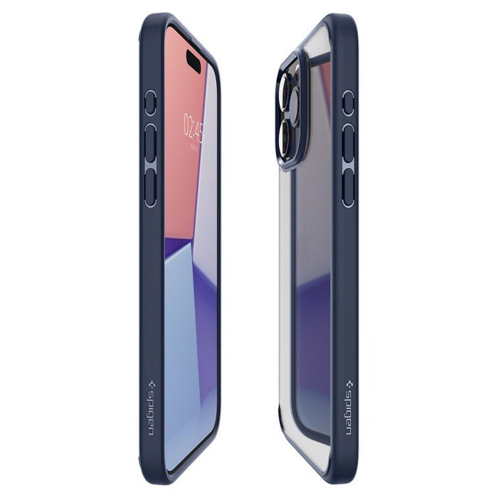 Etui iPhone 15 Pro Max Spigen Ultra Hybrid Navy Blue