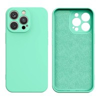 Etui Silicone Case Etui iPhone 14 Plus Silikonowy Pokrowiec Miętowozielone Case