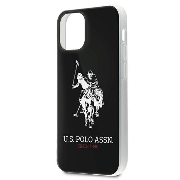 Etui US POLO Apple iPhone 12 Mini Shiny Big Logo USHCP12STPUHRBK Czarny Case