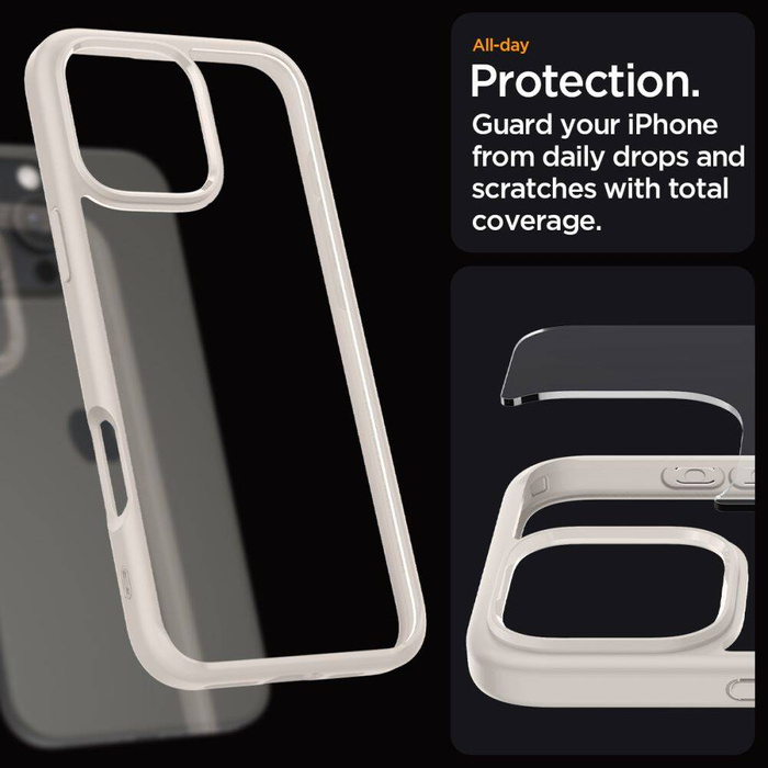 Etui Spigen Ultra Hybrid Iphone 16 Pro Max Natural Titanium