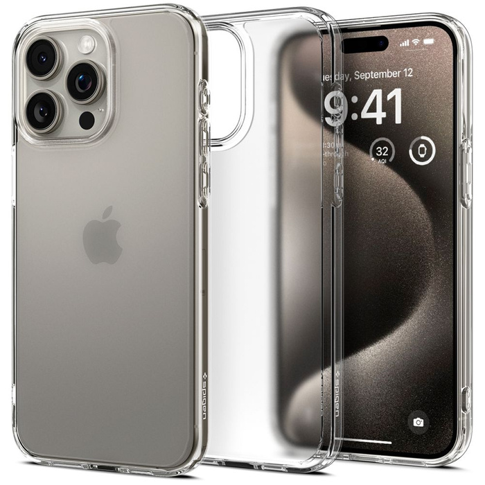 Etui iPhone 15 Pro Max Spigen Ultra Hybrid Frost Clear Case