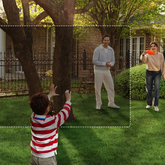 Zewnętrzny zestaw monitoringu Baseus Security N1 Plus Dual 2K (2 kamery) – biały