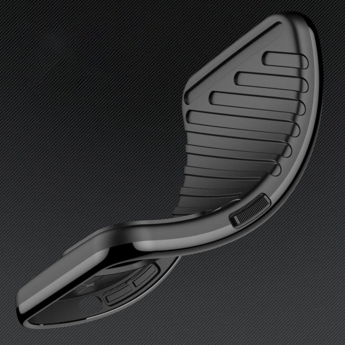 Thunder Case etui do Samsung Galaxy S24 FE silikonowy pancerny pokrowiec - czarne