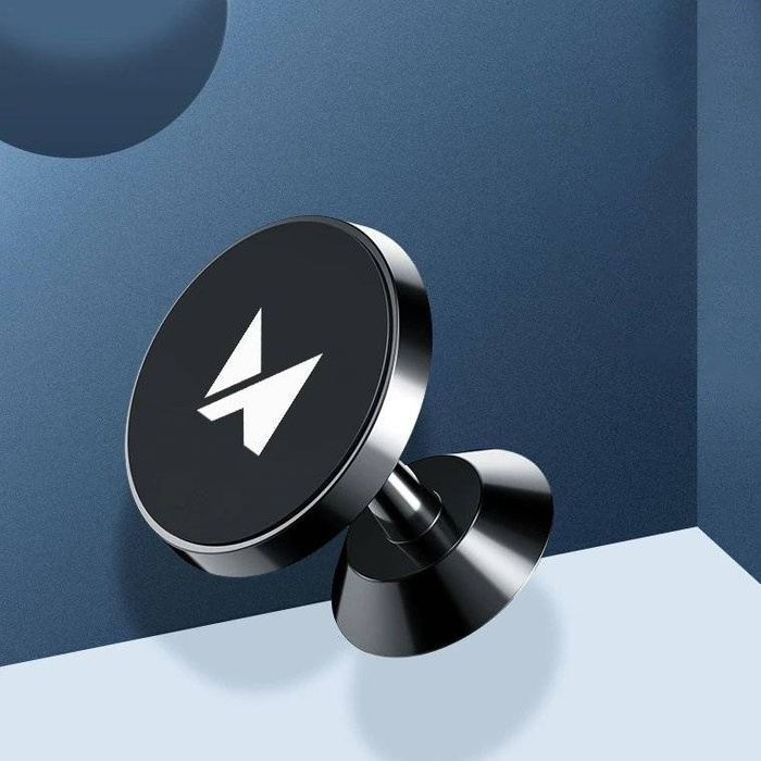 Wozinsky magnetyczny uchwyt samochodowy na deskę rozdzielczą 360 samoprzylepny czarny (WMH-05)