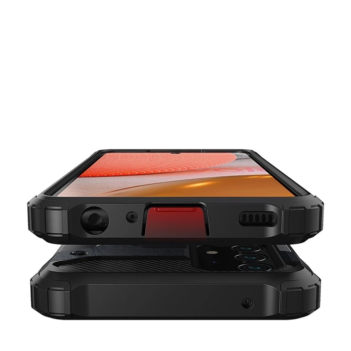 Etui Pancerne hybrydowe Hybrid Armor pokrowiec na Samsung Galaxy A36 - niebieskie