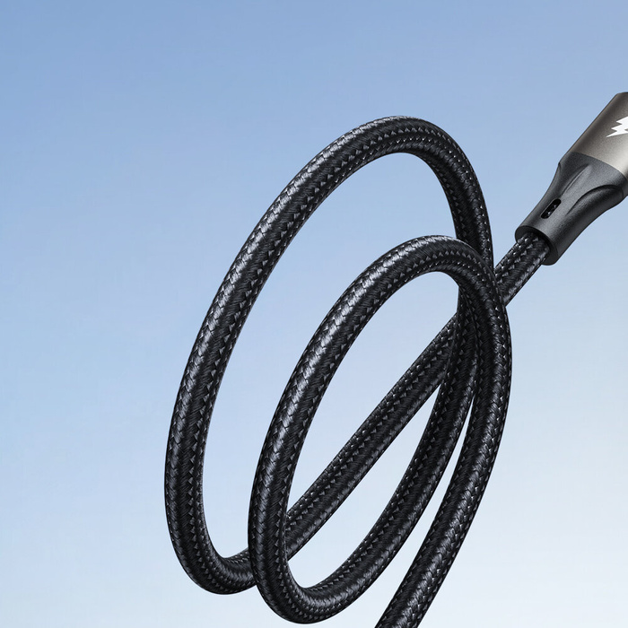 Kabel Joyroom Light-Speed Series SA25-AC6 USB-A / USB-C szybki transfer 100W 2m - biały