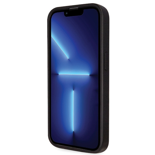 Etui Guess GUHCP14LP4TDSCPK iPhone 14 Pro 6.1" czarny/black hardcase Crossbody 4G Metal Logo Case