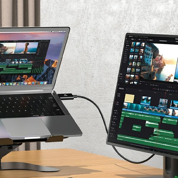 AWEI kabel CL-212T USB-C na HDMI 4K 30Hz czarny/black