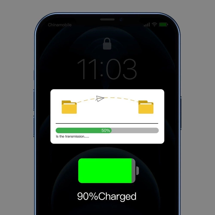 [PO ZWROCIE] Baseus Tungsten kabel USB - Lightning 2,4 A 2 m czarny (CALWJ-A01)