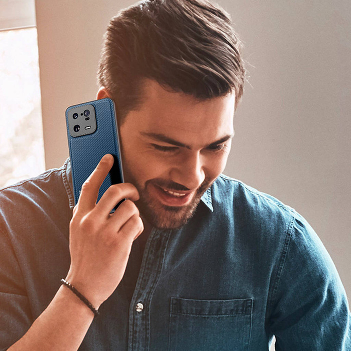 Etui Dux Ducis Fino etui do Xiaomi 13 Pro pokrowiec z silikonową ramką niebieskie Case