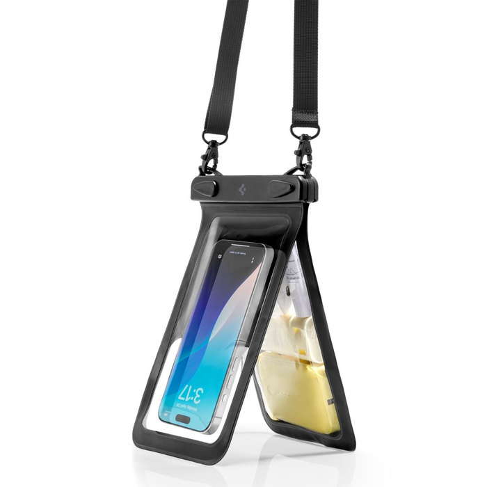 ETUI WODOODPORNE SPIGEN A603 UNIWERSALNE WATERPROOF CASE CZARNE