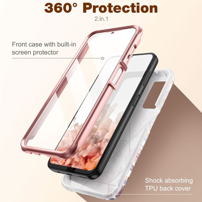 Etui Tech-protect Velar Galaxy A14 5G Marble Case