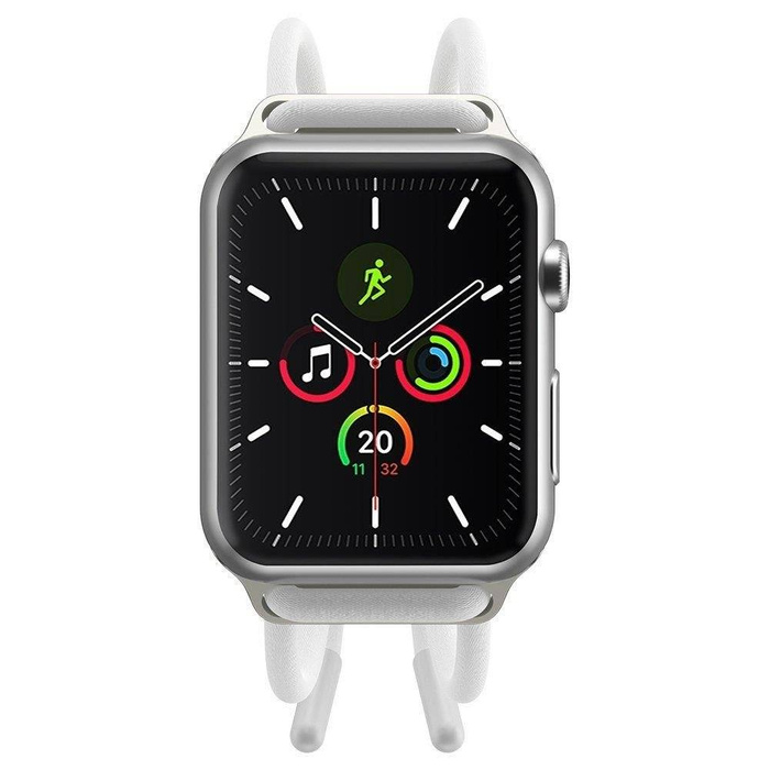 Baseus pasek opaska bransoleta do Apple Watch 38 mm / 40 mm biały (LBAPWA4-A24)