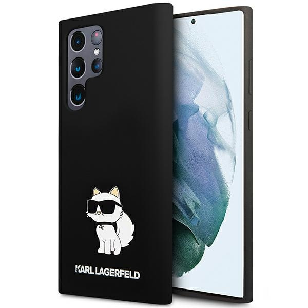 Etui Karl Lagerfeld Silicone NFT Choupette - Etui Samsung Galaxy S23 Ultra (czarny) Case