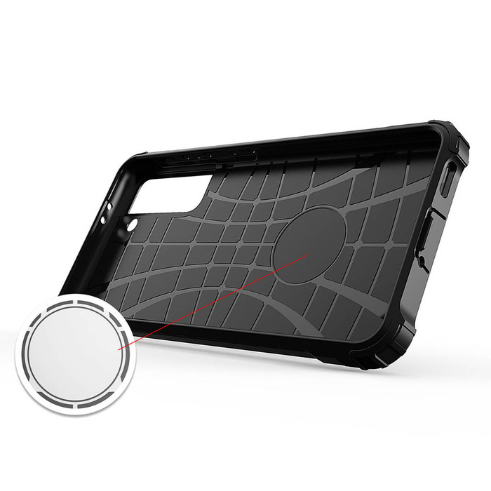 Etui Hybrid Armor Etui Do Samsung Galaxy S23+ Pancerny Hybrydowy Pokrowiec Niebieskie Case