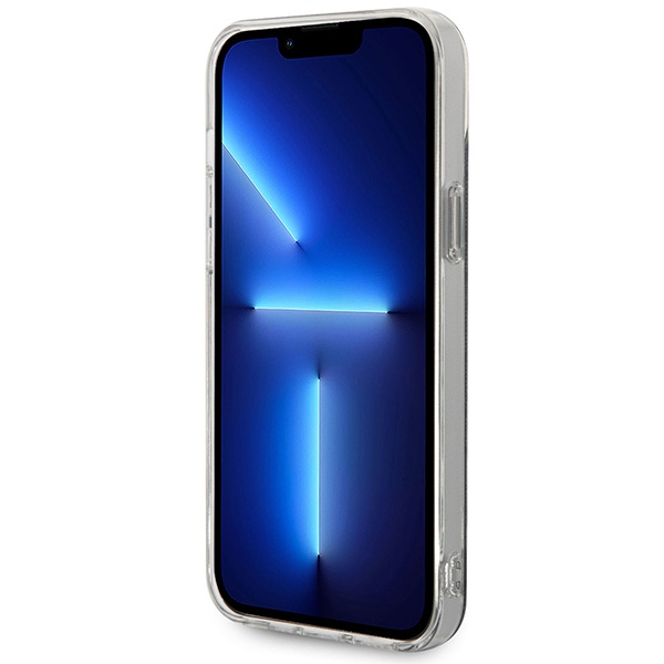 Zestaw Etui Guess Case+ Charger iPhone 14 Plus 6,7" czarny/black hard case 4G Print MagSafe