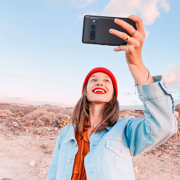 Etui Spigen Thin Fit Google Pixel 7 Pro Etui Black