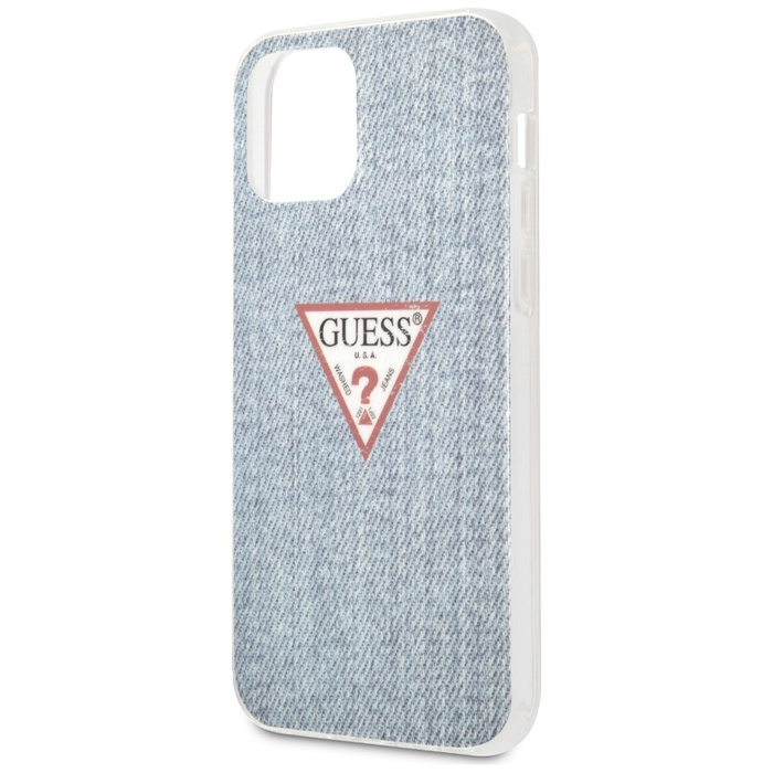 Etui GUESS Apple iPhone 12 Pro Max Jeans Collection Niebieski Hardcase